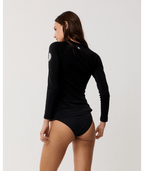 Rip Curl Classic Surf Upf Brushed L/S in BLACK