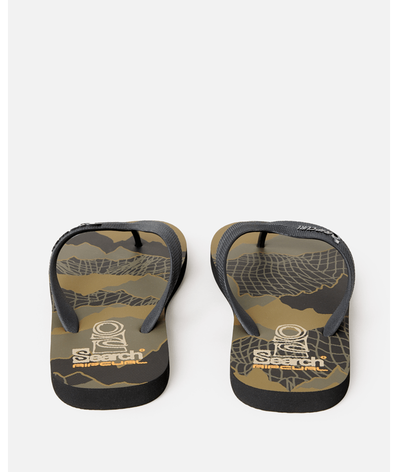 Rip Curl Search Bloom Open Toe in BLACK/OLIVE