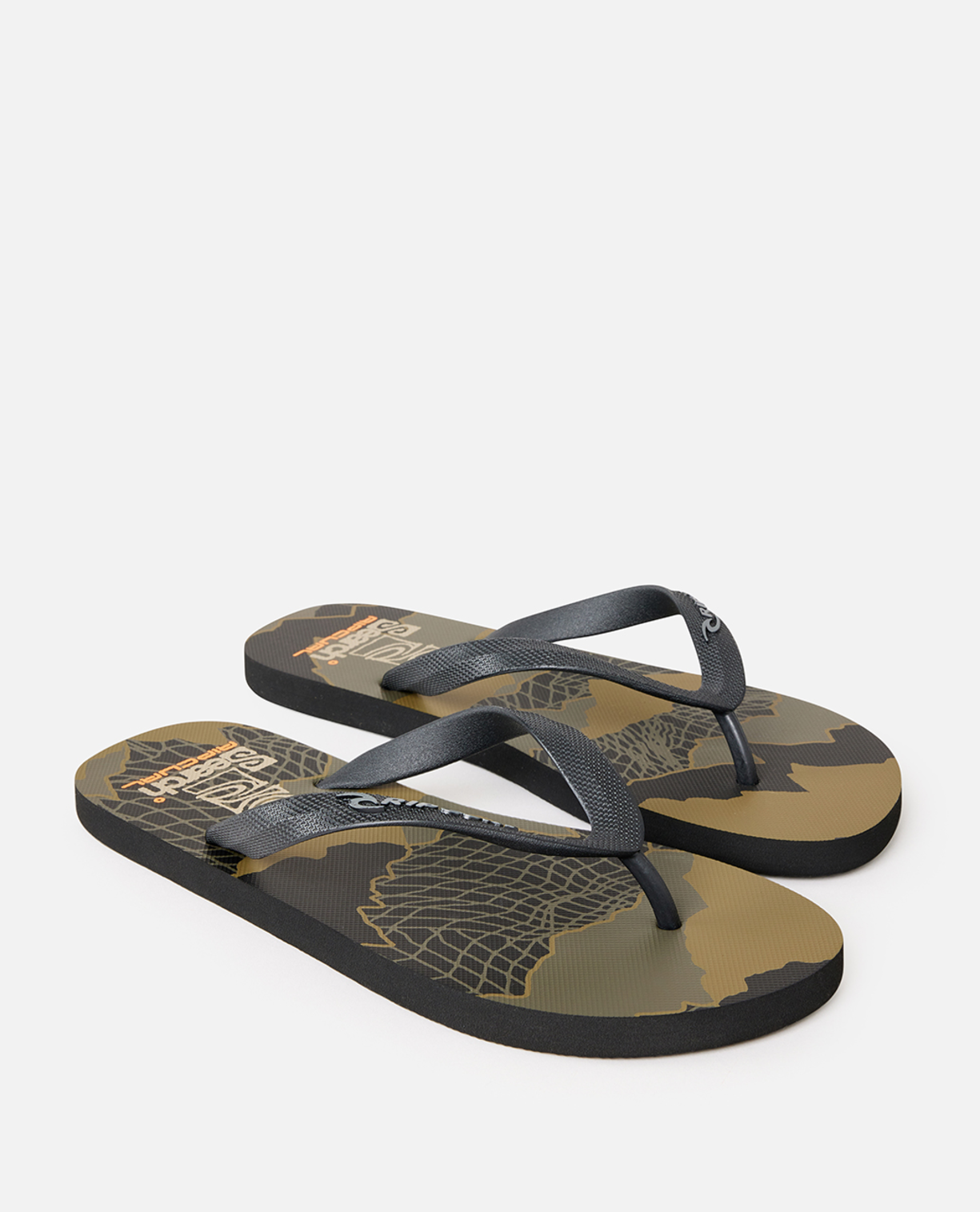 Rip Curl Search Bloom Open Toe in BLACK/OLIVE