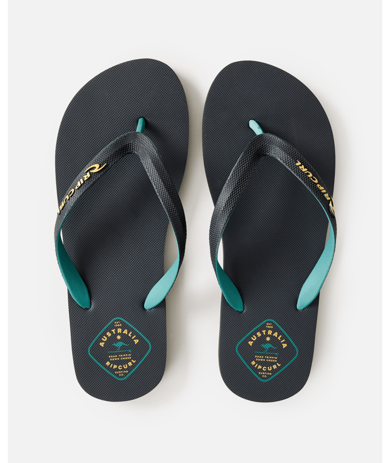 Rip Curl Desto Bloom Open Toe in BLACK/GREEN