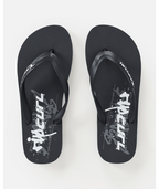 Rip Curl Archive Bloom Open Toe in WASHED BLACK