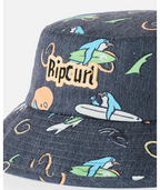 Rip Curl Sessions Mid Brim Hat - Boy in WASHED BLACK
