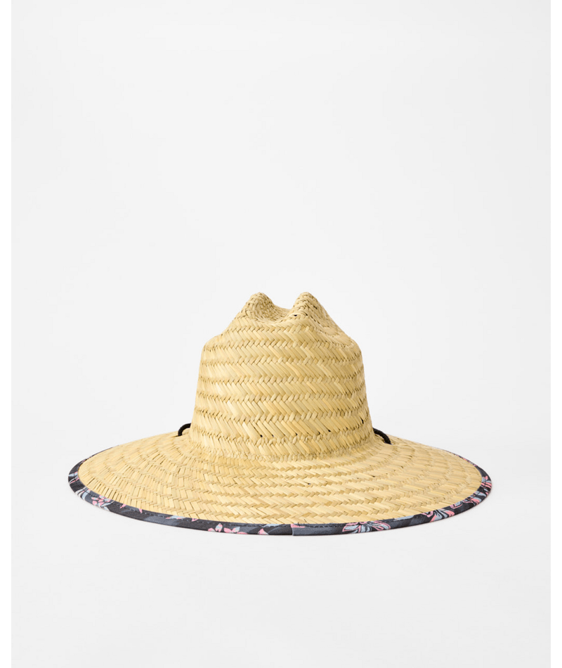 Rip Curl Fun Times Straw Hat in BLACK/ORANGE