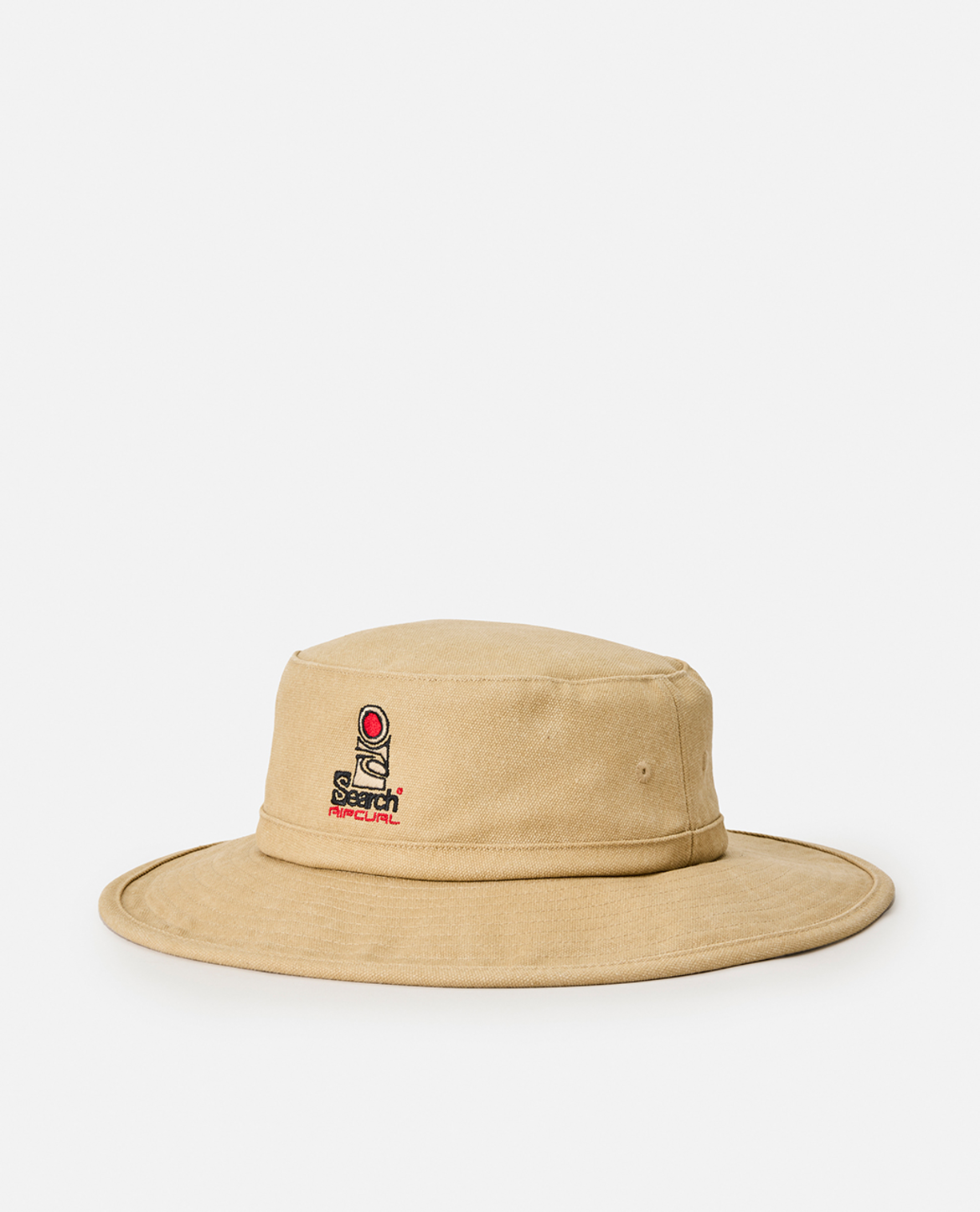Rip Curl Search Canvas Wide Brim Hat in KHAKI