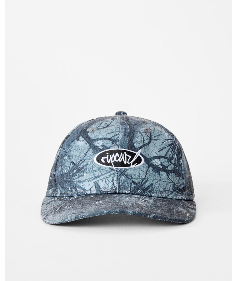 Rip Curl Rip Script Camo Adj Cap in WASHED BLACK