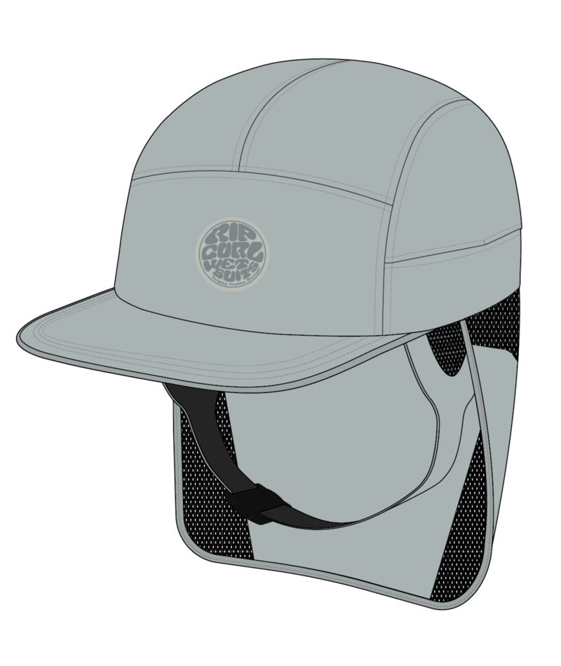 Rip Curl S-Series Surf Cap in STORM GREY