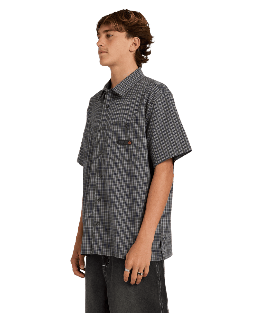 Billabong Mens Spec Mogul Shirt in FOREST