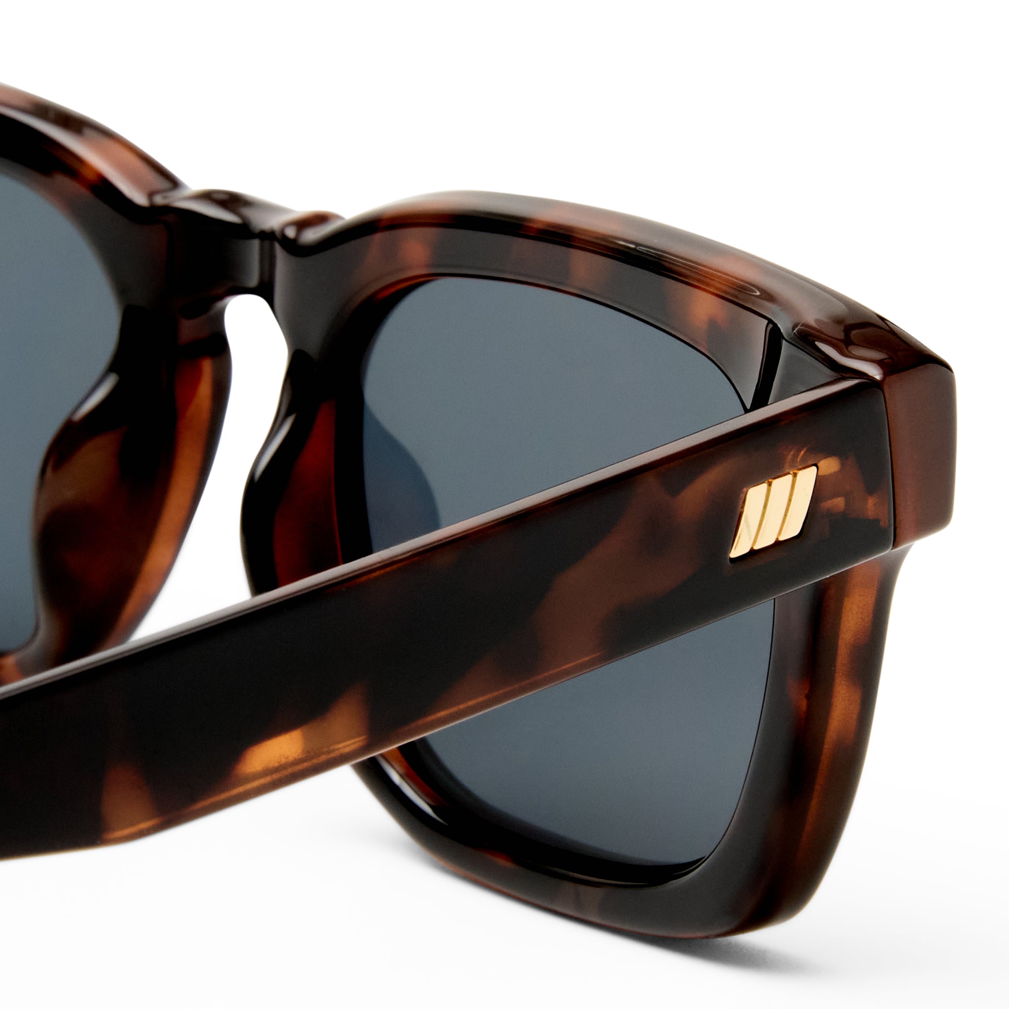 Le Specs ICEBERG + TOKYO TORT in SMOKE MONO