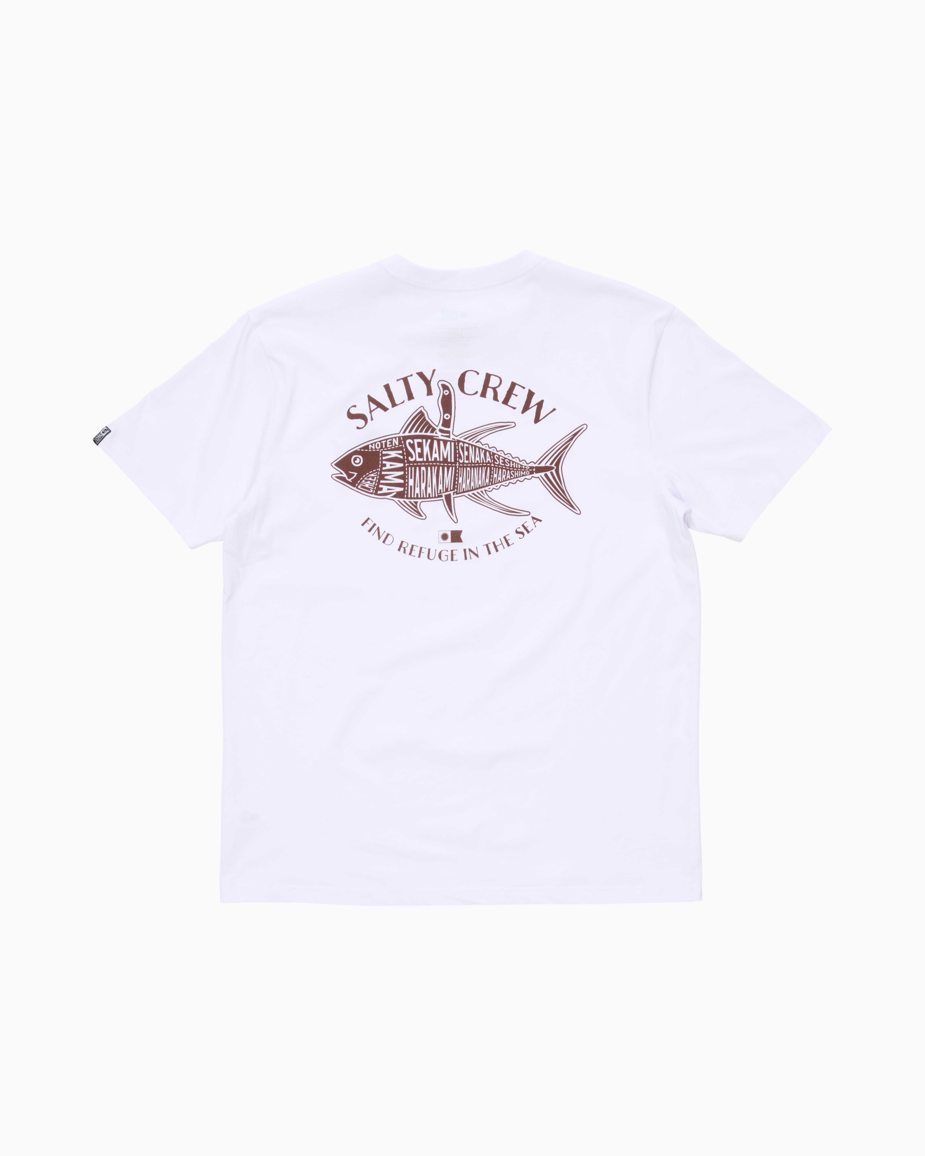 Salty Crew Omakase Premium SS Tee - White in WHITE