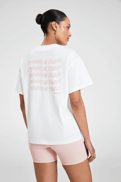 All Fenix Probably At Pilates Tee in Pink
