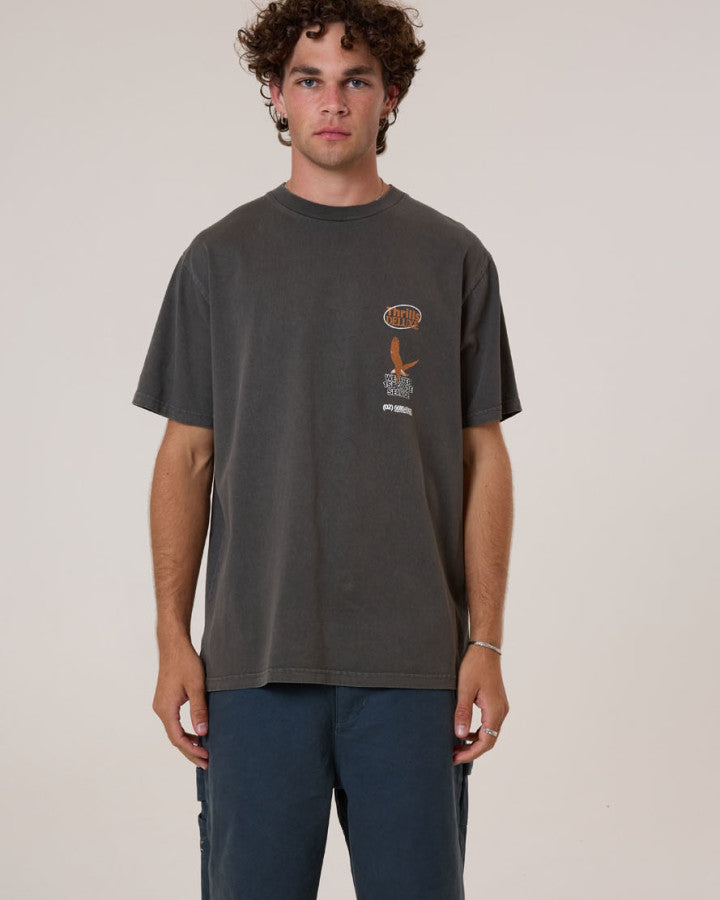 Thrills 1st Grade Service Merch Fit Tee - Merch Black in Merch Black