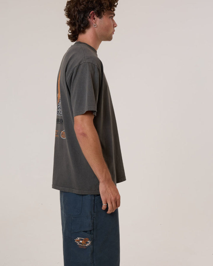 Thrills 1st Grade Service Merch Fit Tee - Merch Black in Merch Black