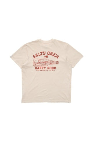 Salty Crew Bottle Rocket Premium Ss Tee in PIGMENT SAND