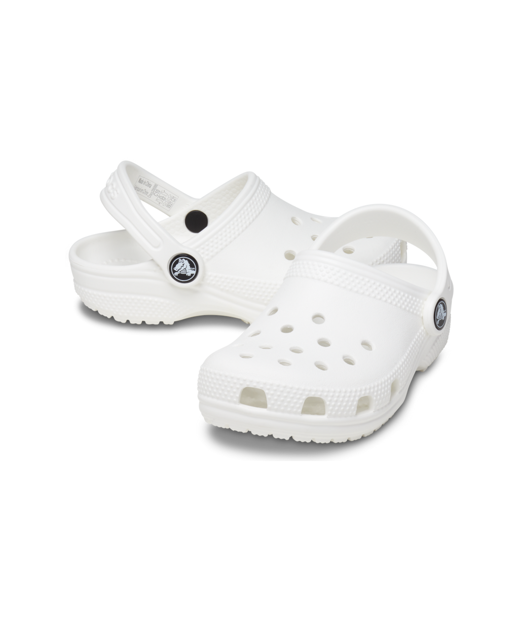 Crocs Classic Clog T White in White
