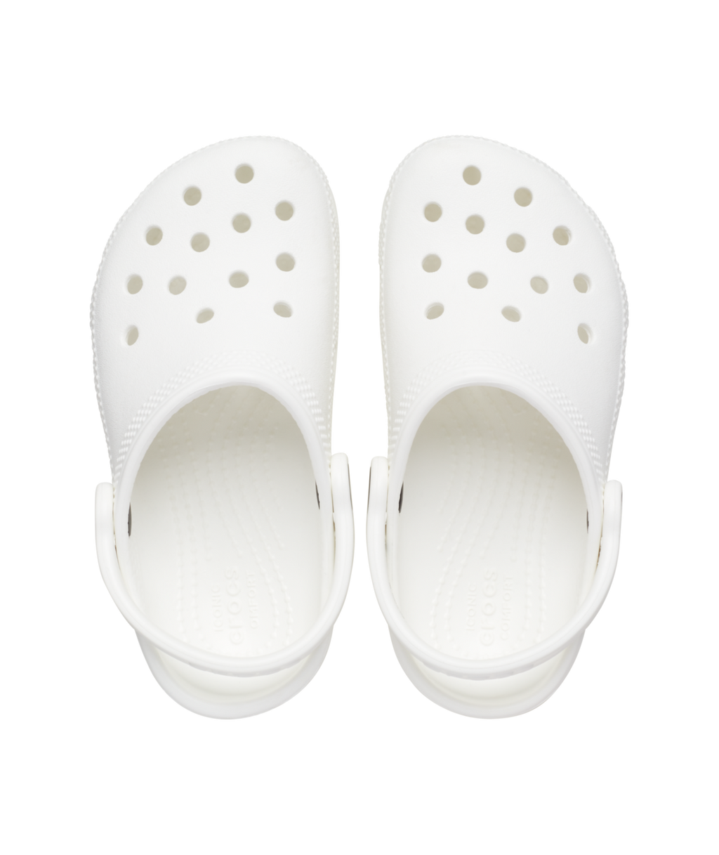 Crocs Classic Clog T White in White