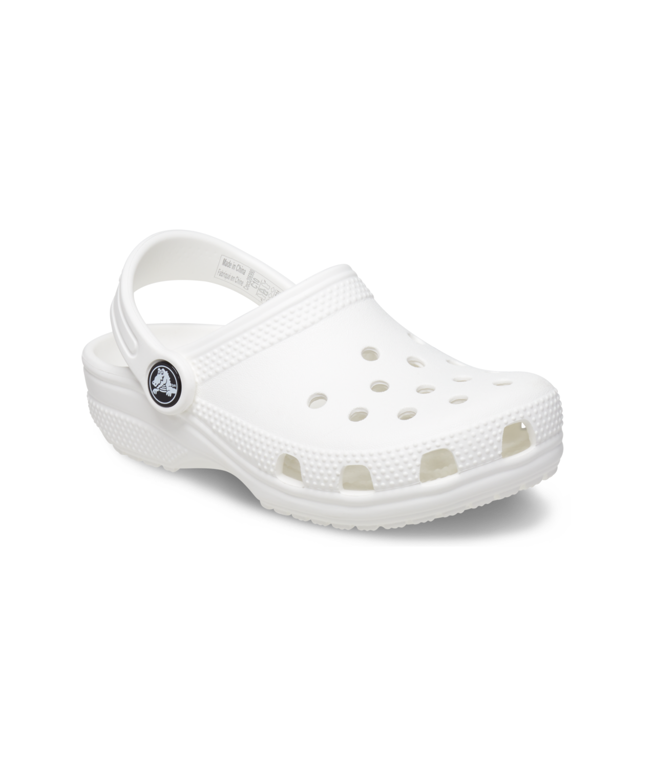 Crocs Classic Clog T White in White