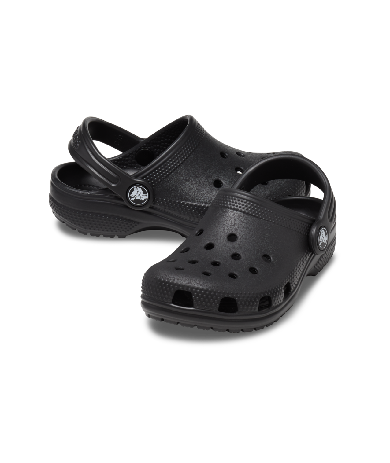 Crocs Classic Clog K Black in Black