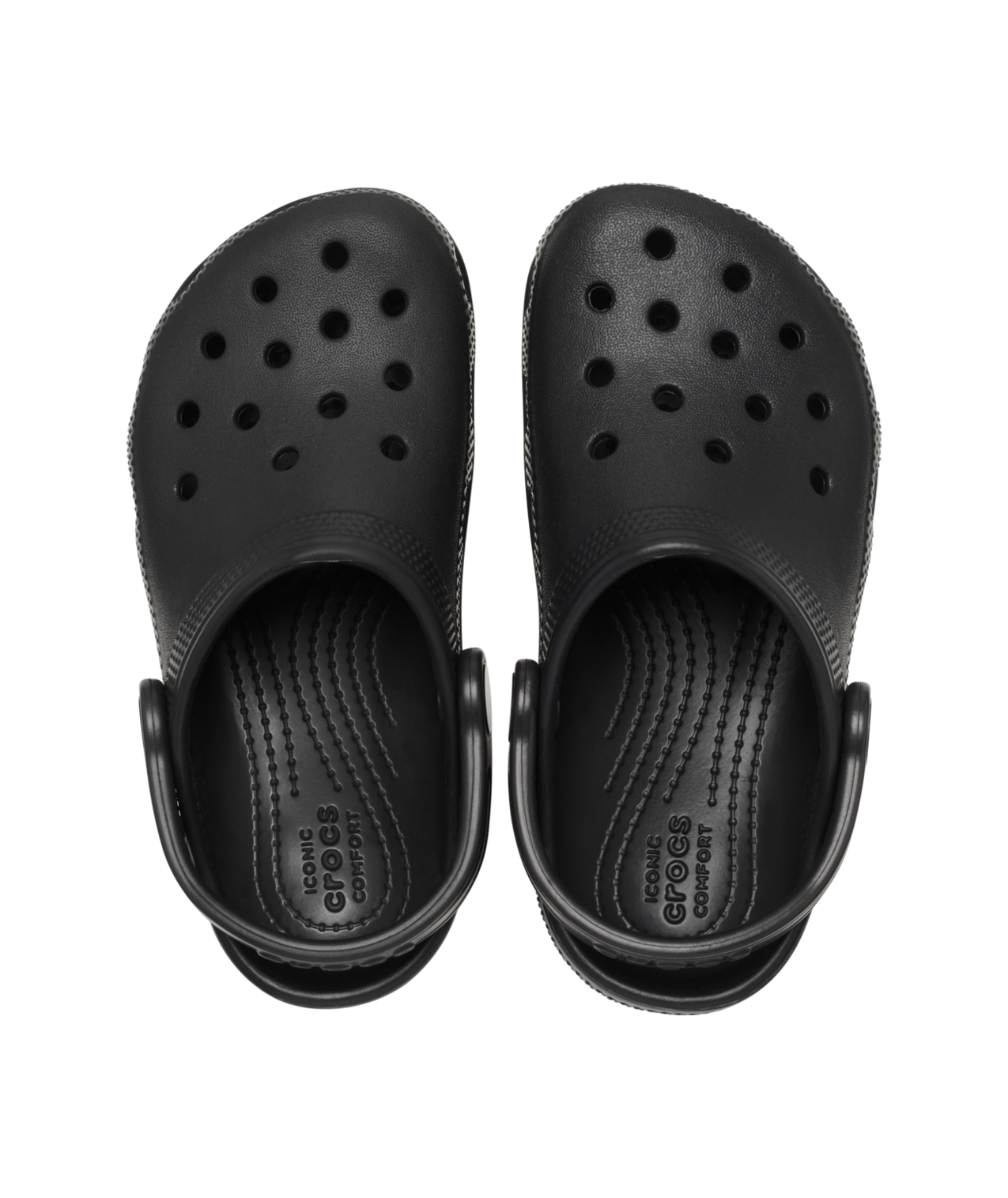 Crocs Classic Clog K Black in Black