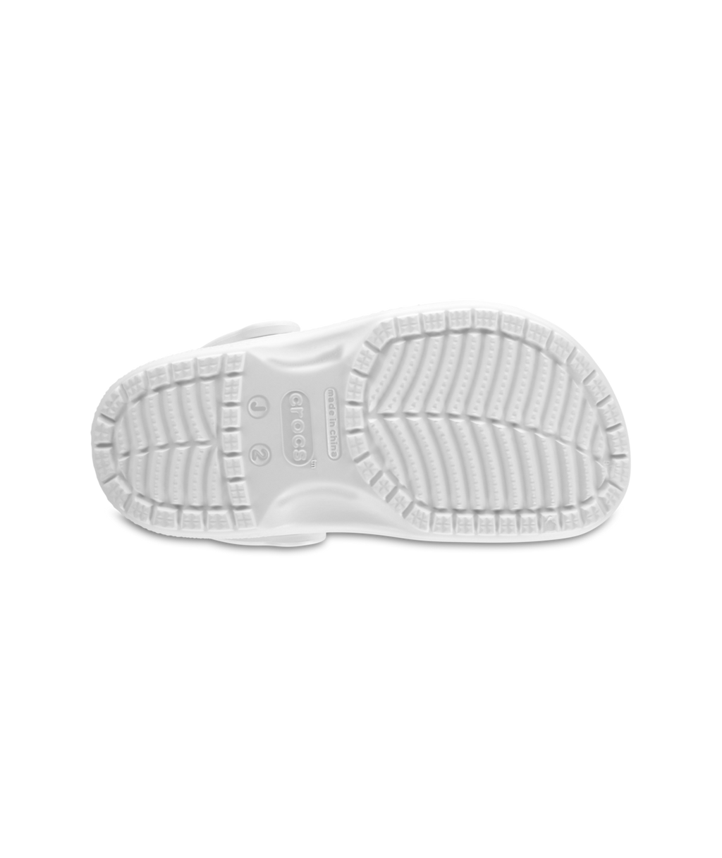 Crocs Classic Clog K White in White