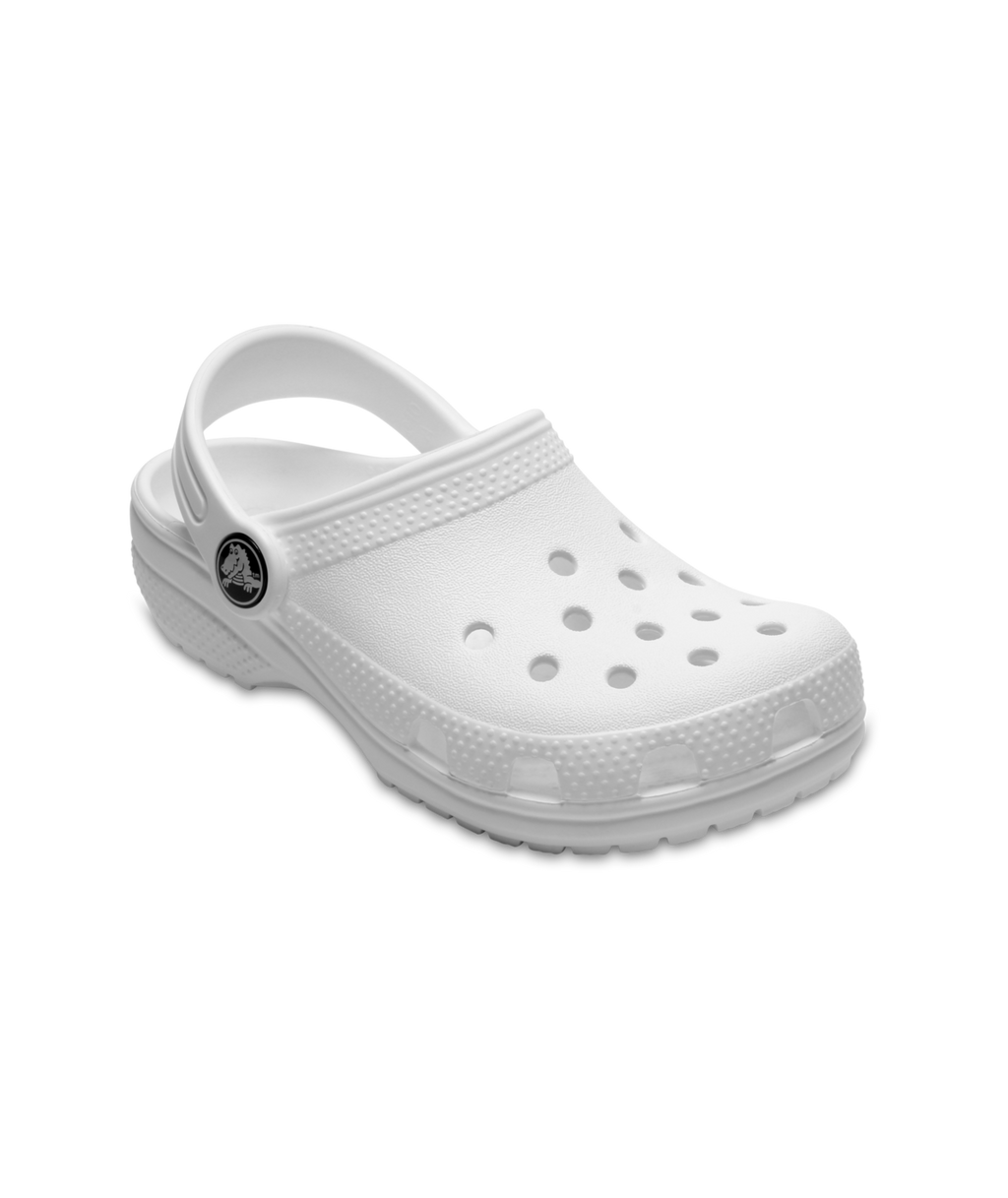 Crocs Classic Clog K White in White
