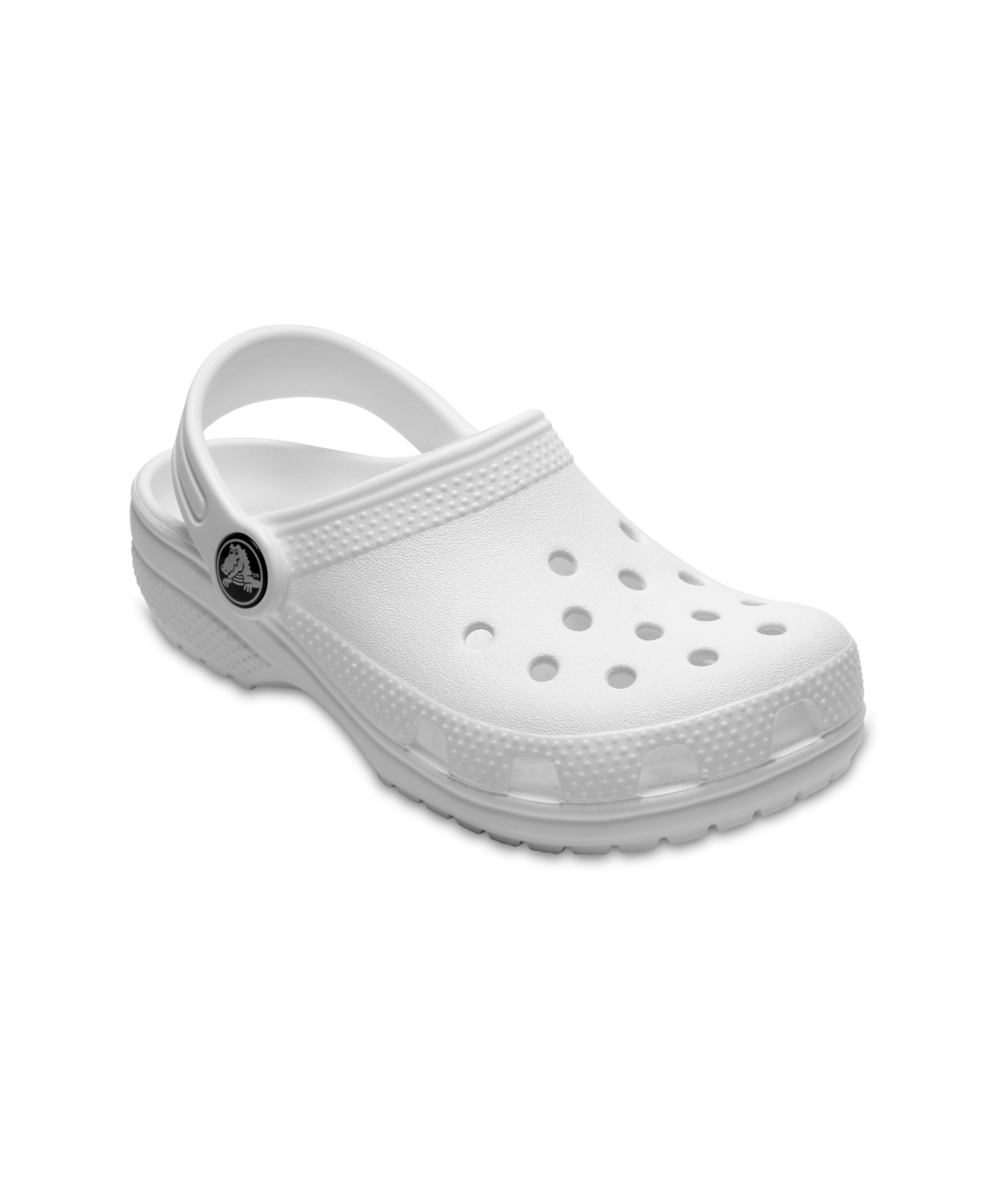 Crocs Classic Clog K White in White