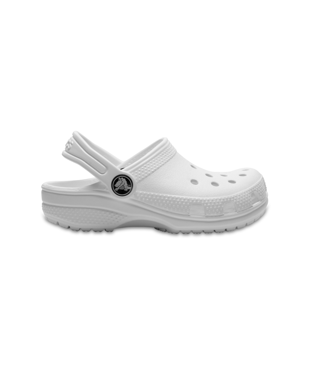 Crocs Classic Clog K White in White