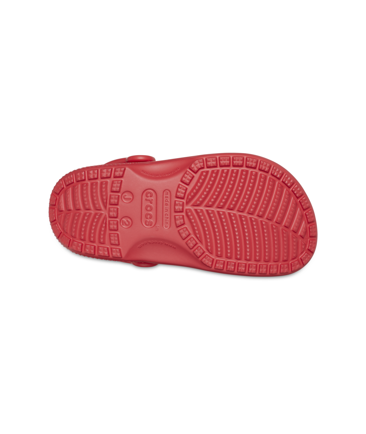 Crocs Classic Clog K Varsity Red in Varsity Red