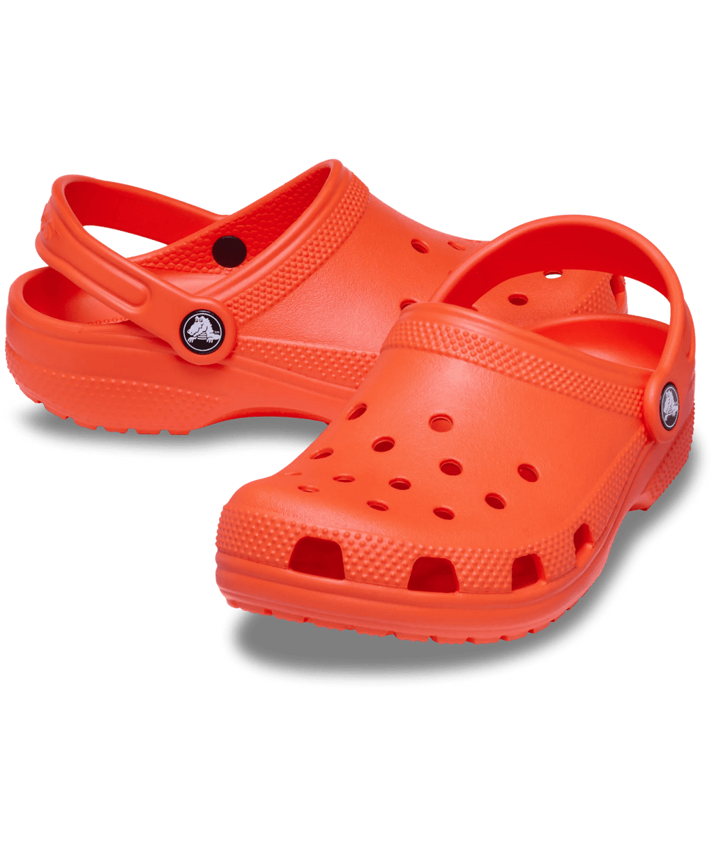Crocs Classic Clog K in Shocking Orange