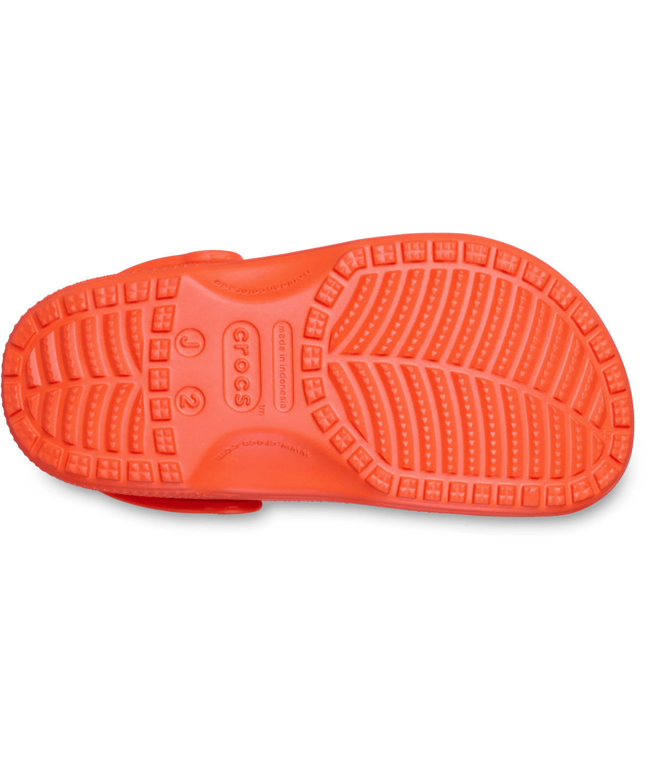 Crocs Classic Clog K in Shocking Orange
