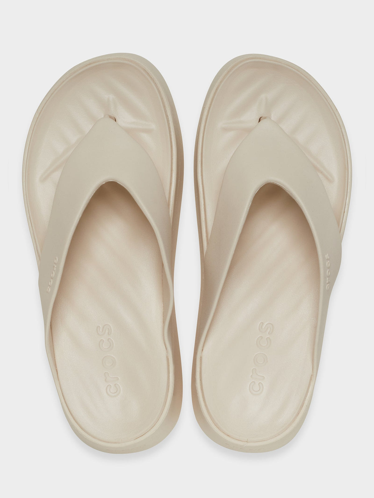 Epcrocs Crocs Getaway Platform Flip Stucco – EP SURF