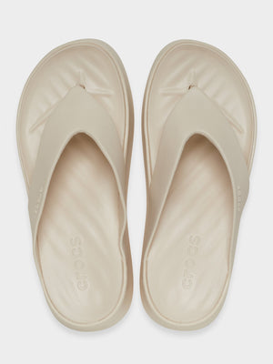 Crocs Getaway Platform Flip Stucco