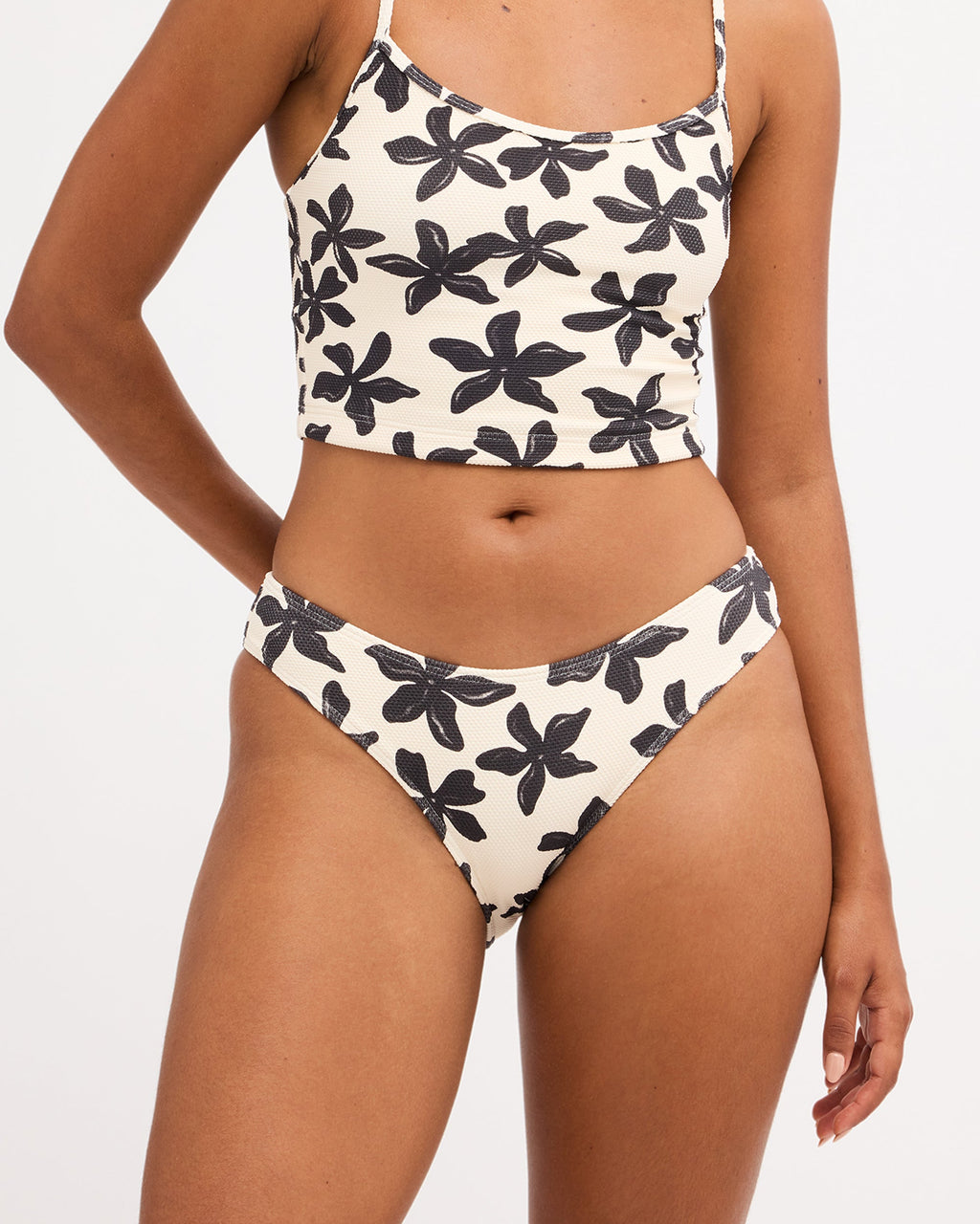 Billabong Womens Dusk To Dawn Bondi Pant Bikini Bottom in Salt Crystal