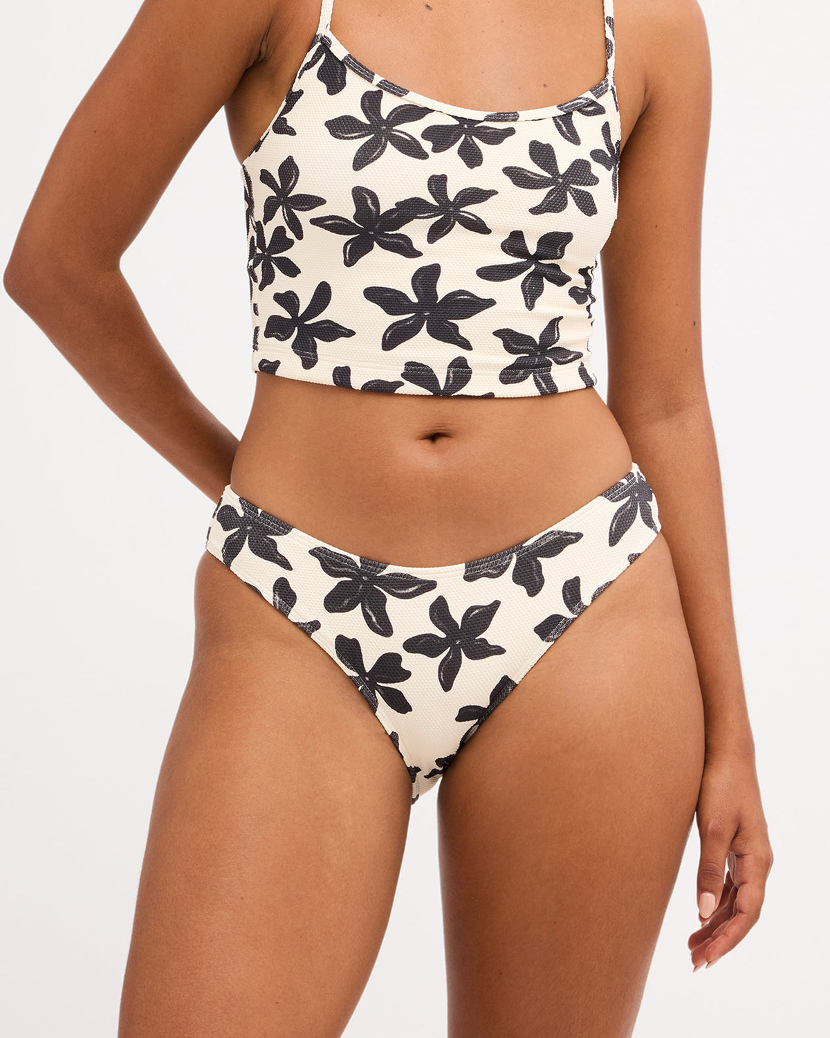 Billabong Womens Dusk To Dawn Bondi Pant Bikini Bottom in Salt Crystal