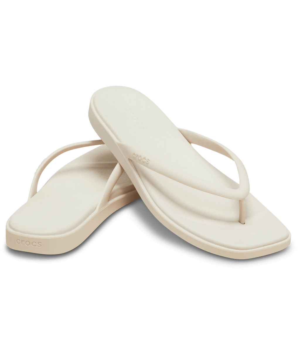 Crocs Miami Flip in Cocoa Cream