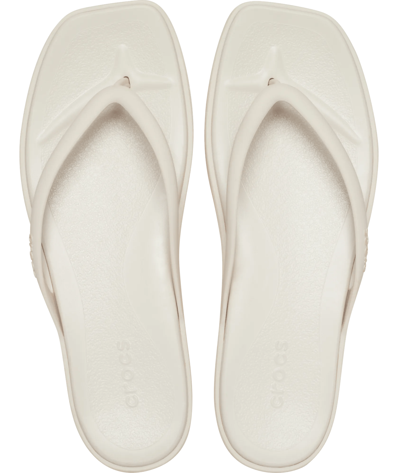 Crocs Miami Flip in Cocoa Cream