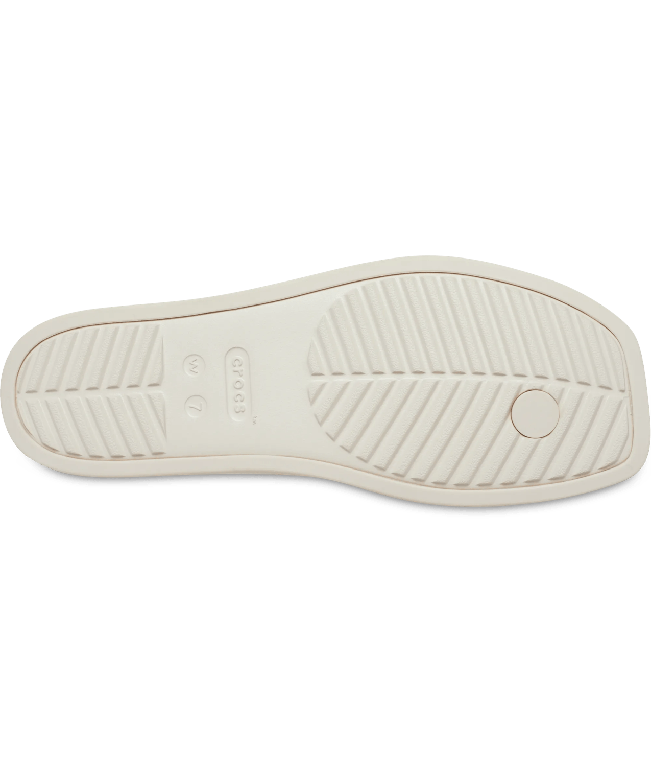 Crocs Miami Flip in Cocoa Cream