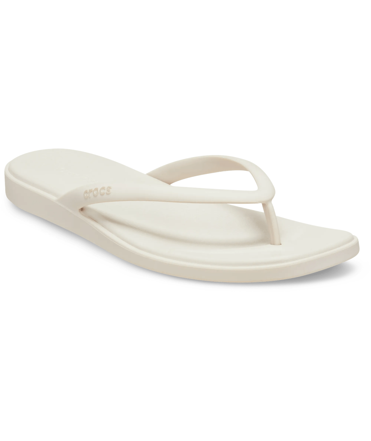 Crocs Miami Flip in Cocoa Cream