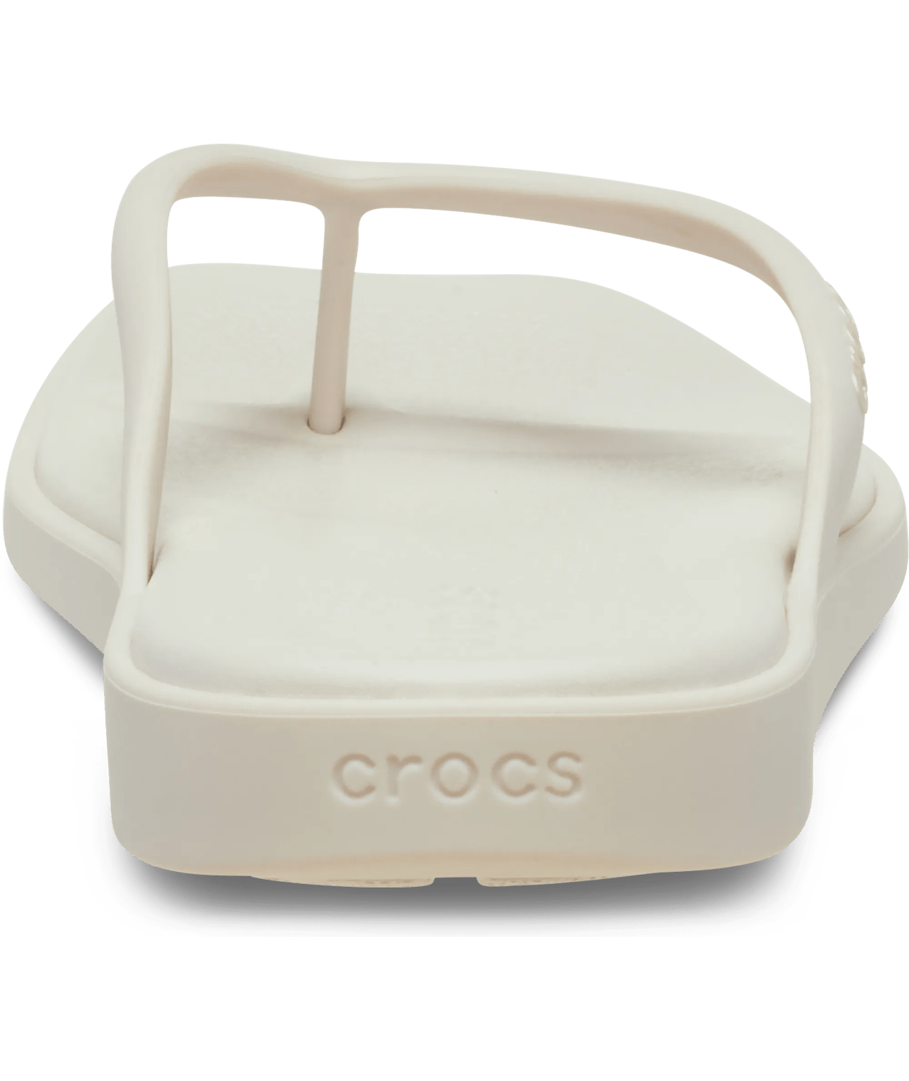 Crocs Miami Flip in Cocoa Cream