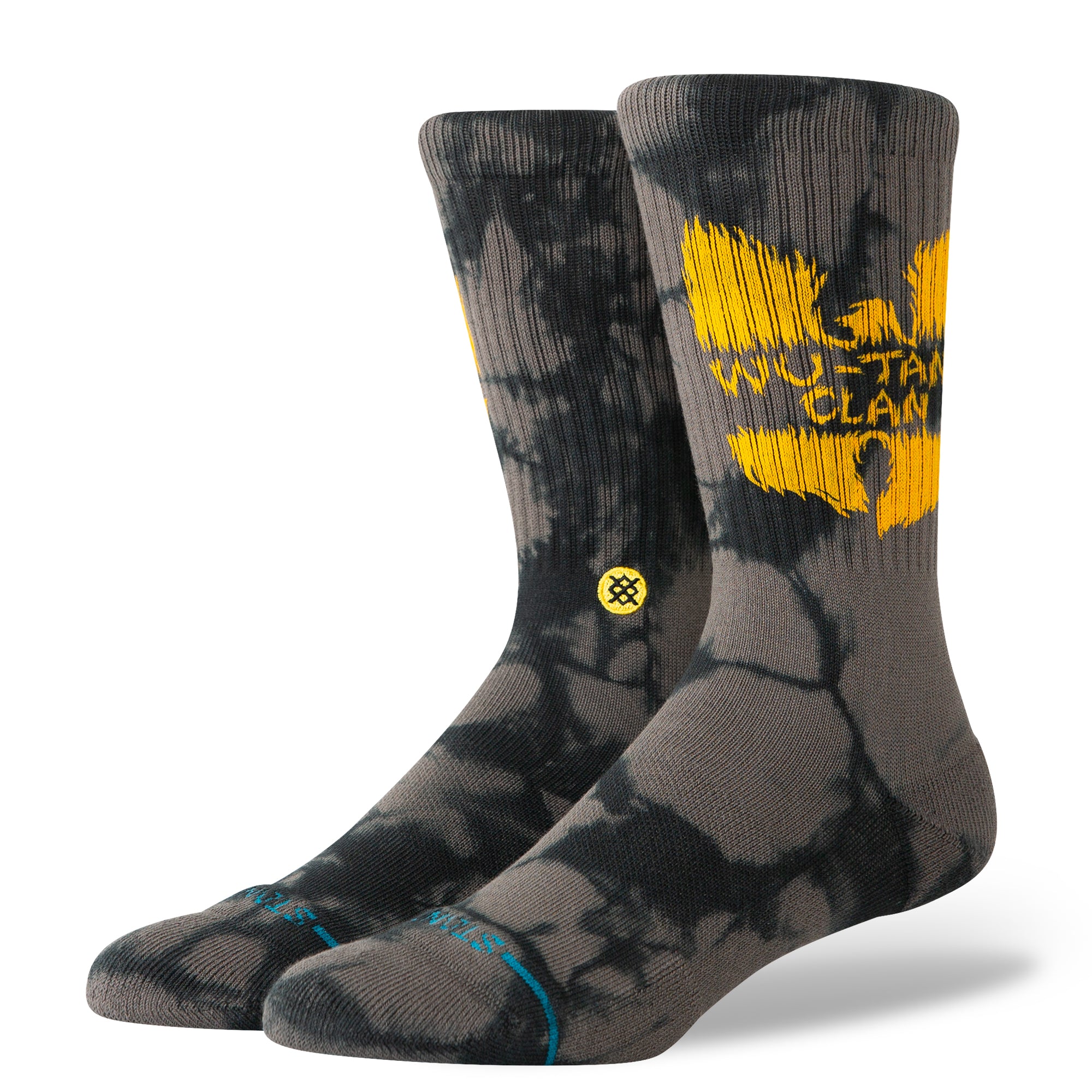 Stance WU-TANG CLAN CREW SOCKS - SHAOLIN SLUMS in BLACK