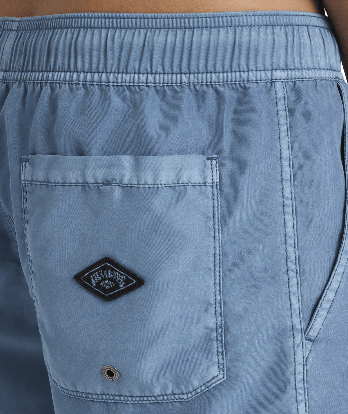 Billabong Mens All Day Overdye Layback 17" Boardshorts in Steel Blue