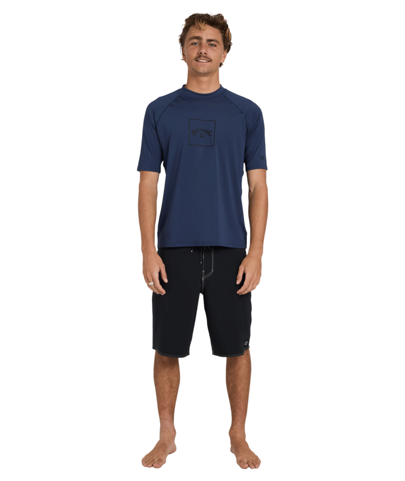 Billabong Boxed Arch Rf Ss in DUSTY NAVY