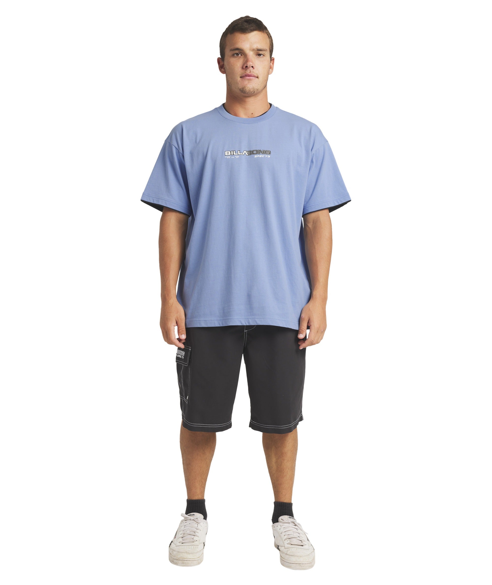 Billabong Spec Tipper Tee in OCEANA BLUE