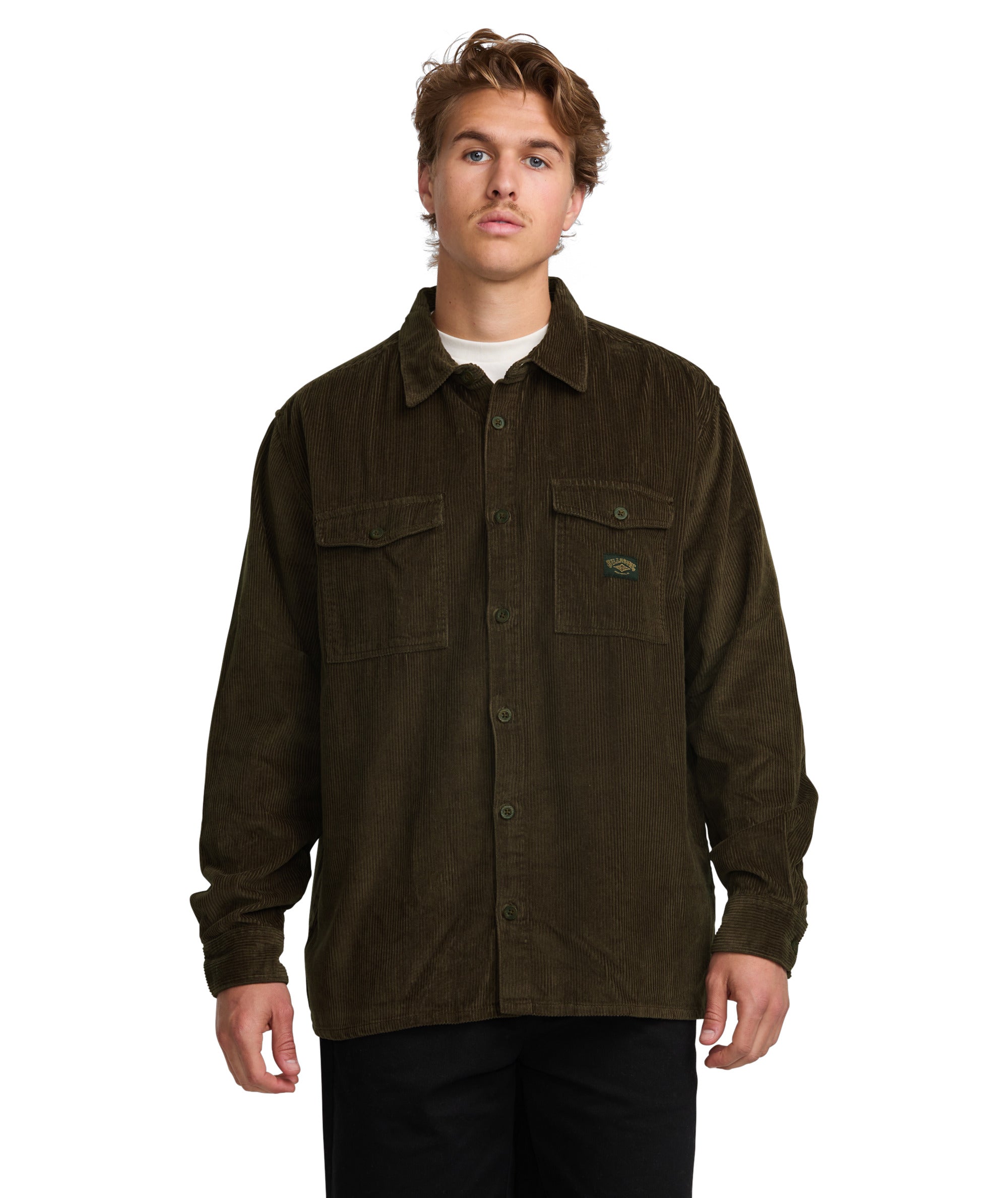 Billabong Bong Days Ls in CHOCOLATE