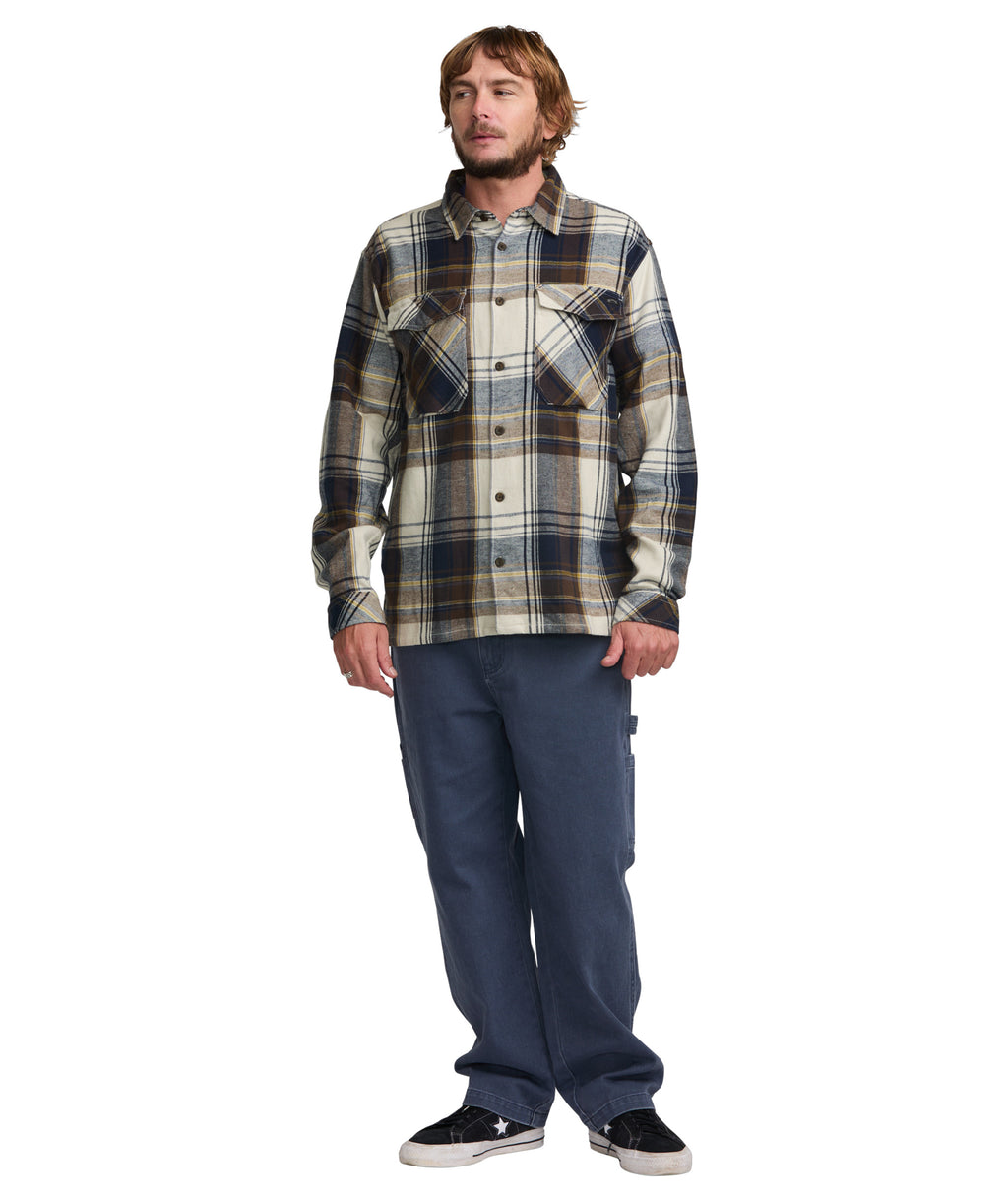 Billabong Bad Dog Flannel in SILVER