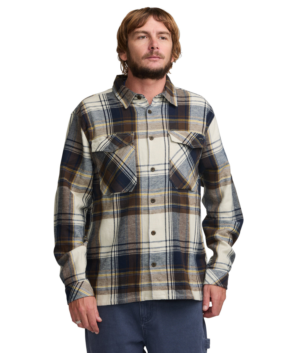 Billabong Bad Dog Flannel in SILVER