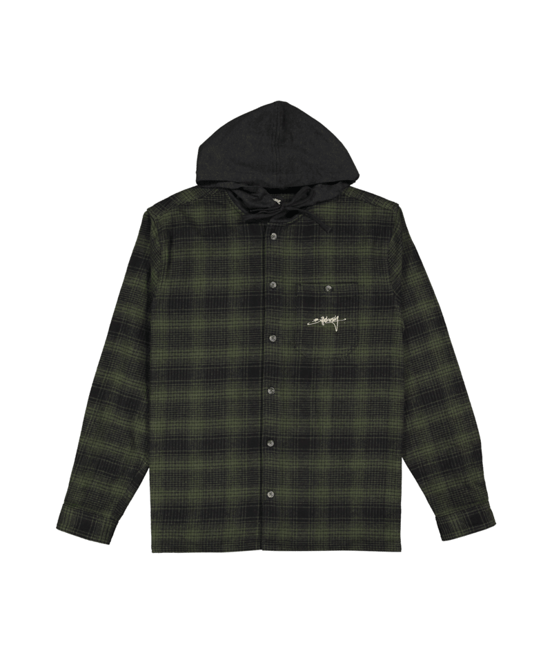 Billabong Baja Sur Flannel in BLACK