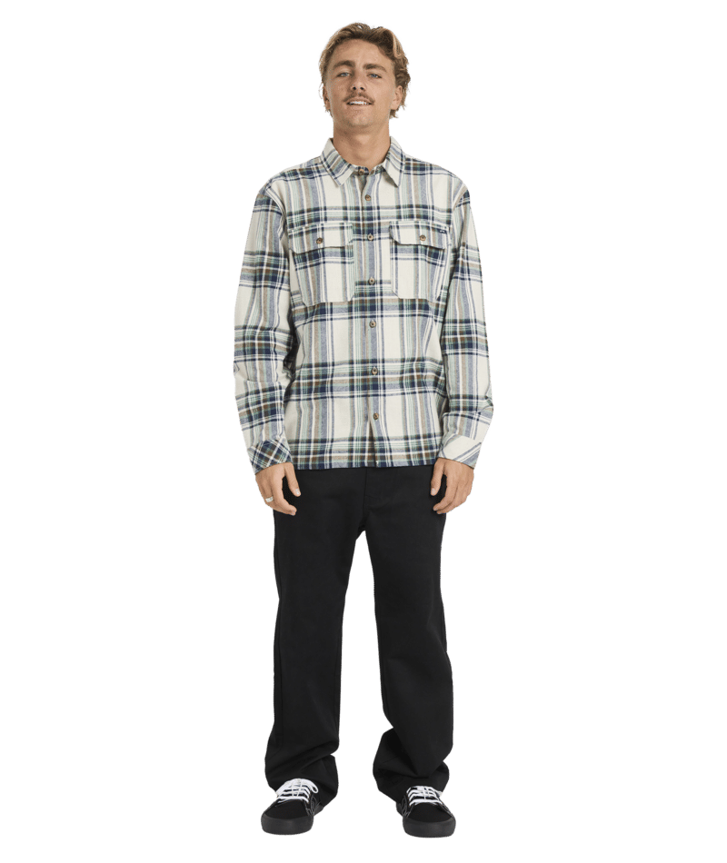 Billabong Offshore Flannel in OATMEAL