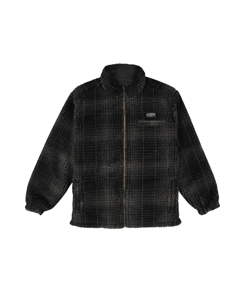 Billabong Gnaraloo Reversible Jacket in BLACK