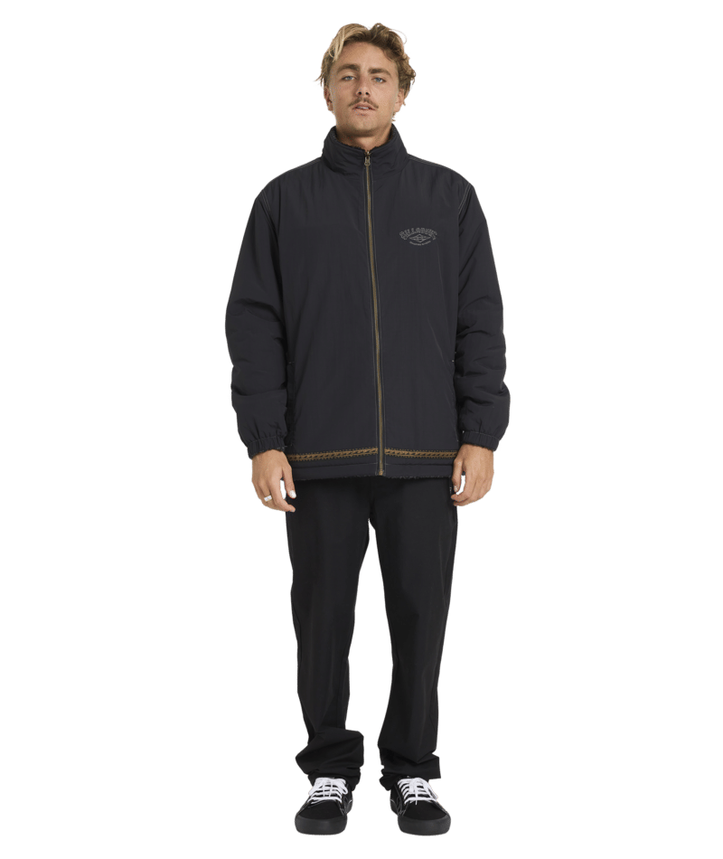 Billabong Gnaraloo Reversible Jacket in BLACK