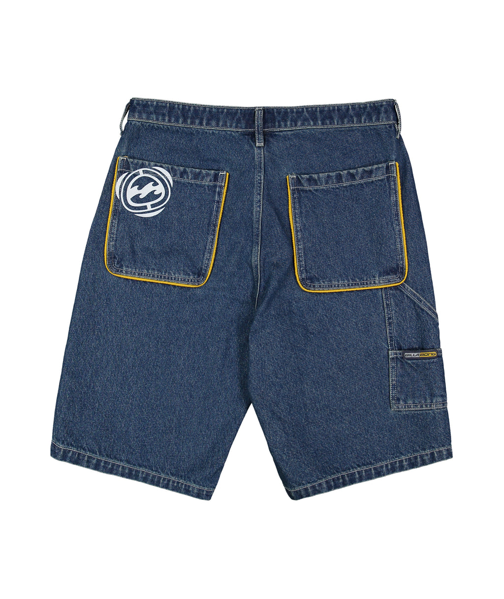 Billabong Spec 73 Bad Dog Denim Short in OCEAN WASH